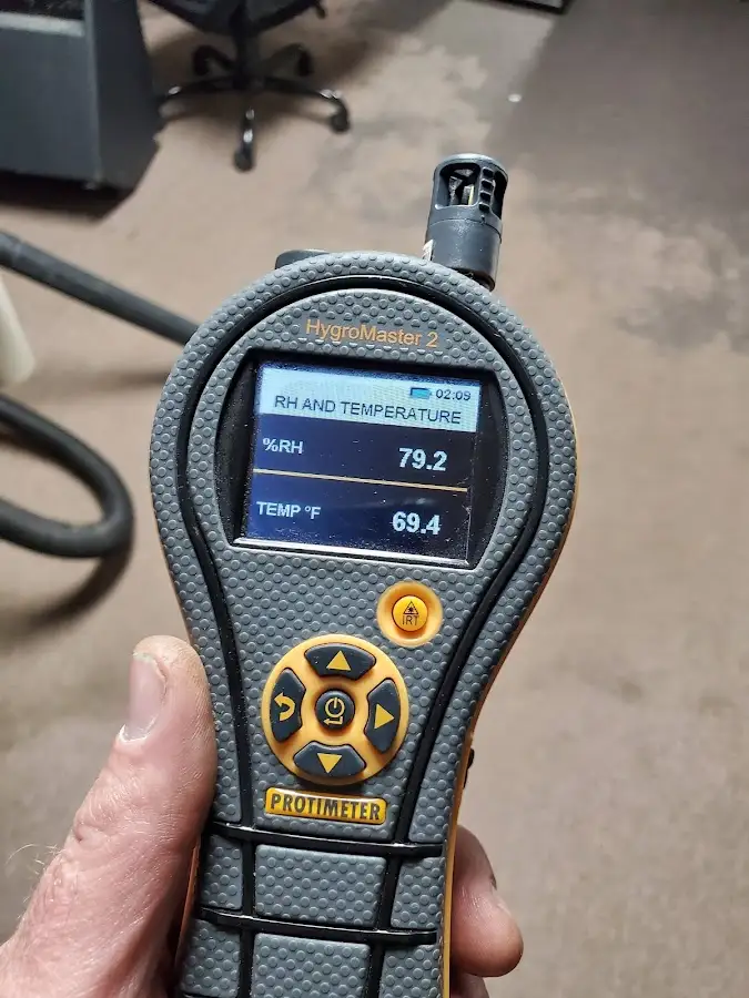 Moisture meter humidity assessment for Mold Remediation & Removal in Batavia